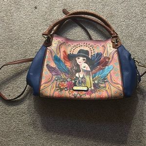 Nicole Lee shoulder/crossbody bag with sequins